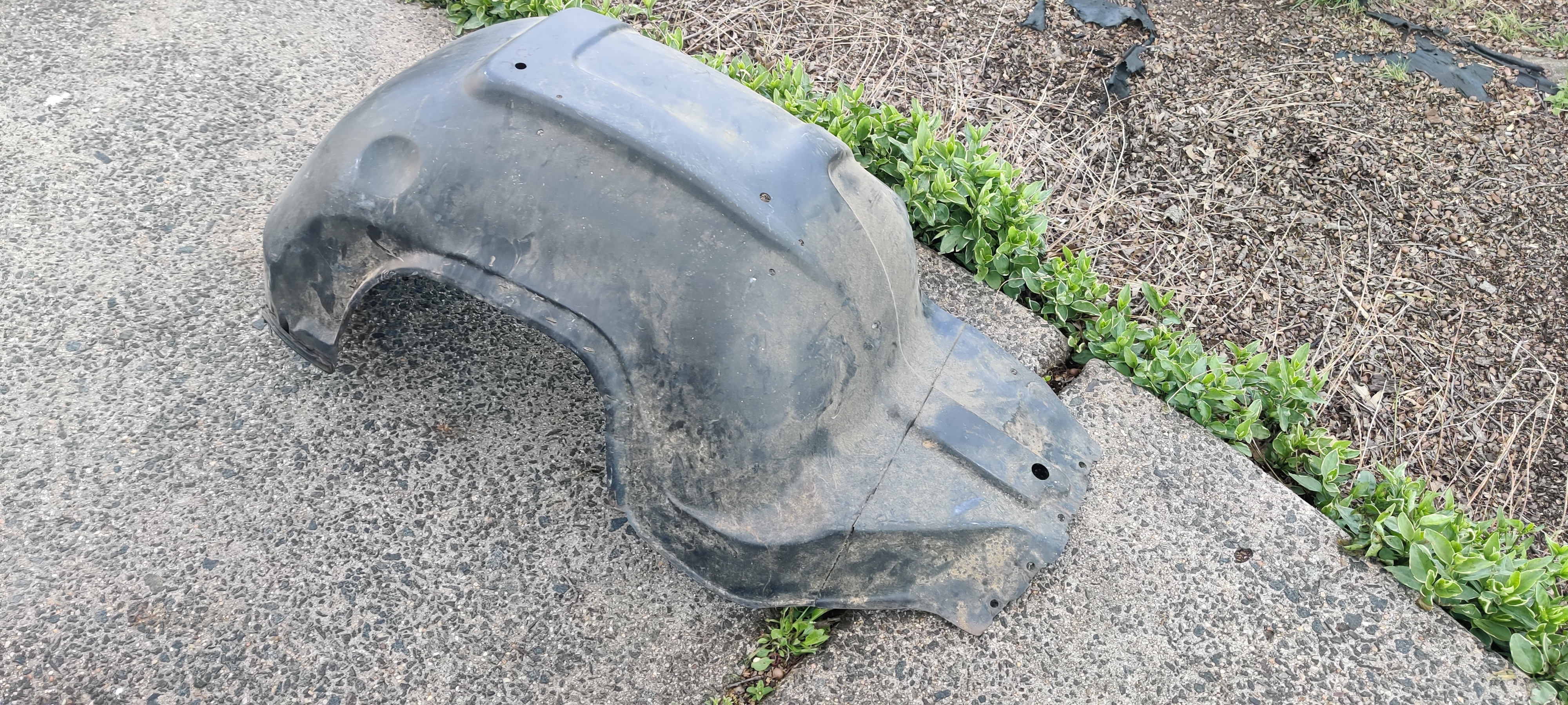 New front wheel wells